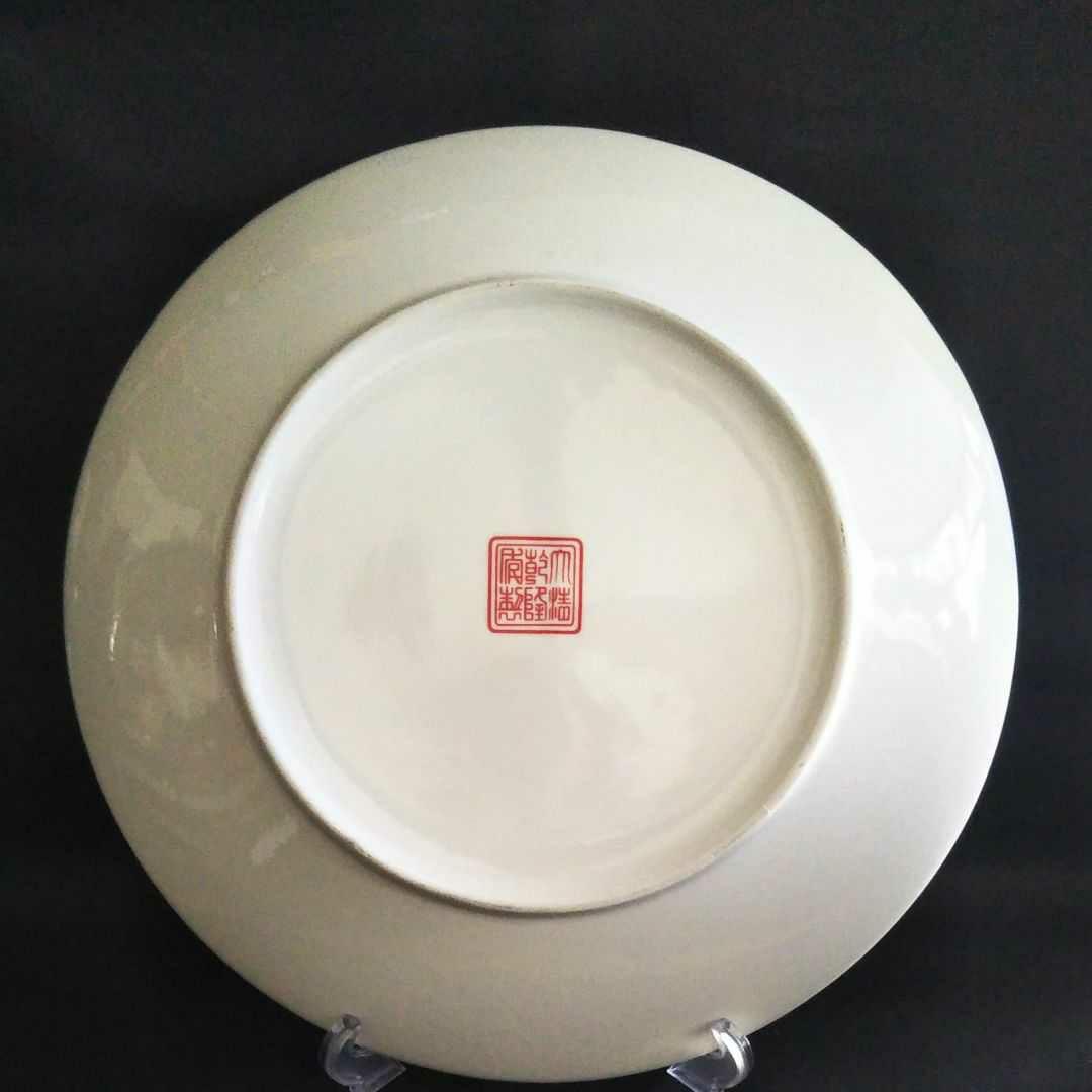 ※中国古美術/粉彩龍鳳凰紋大瓶/(底款:大清乾隆年製)