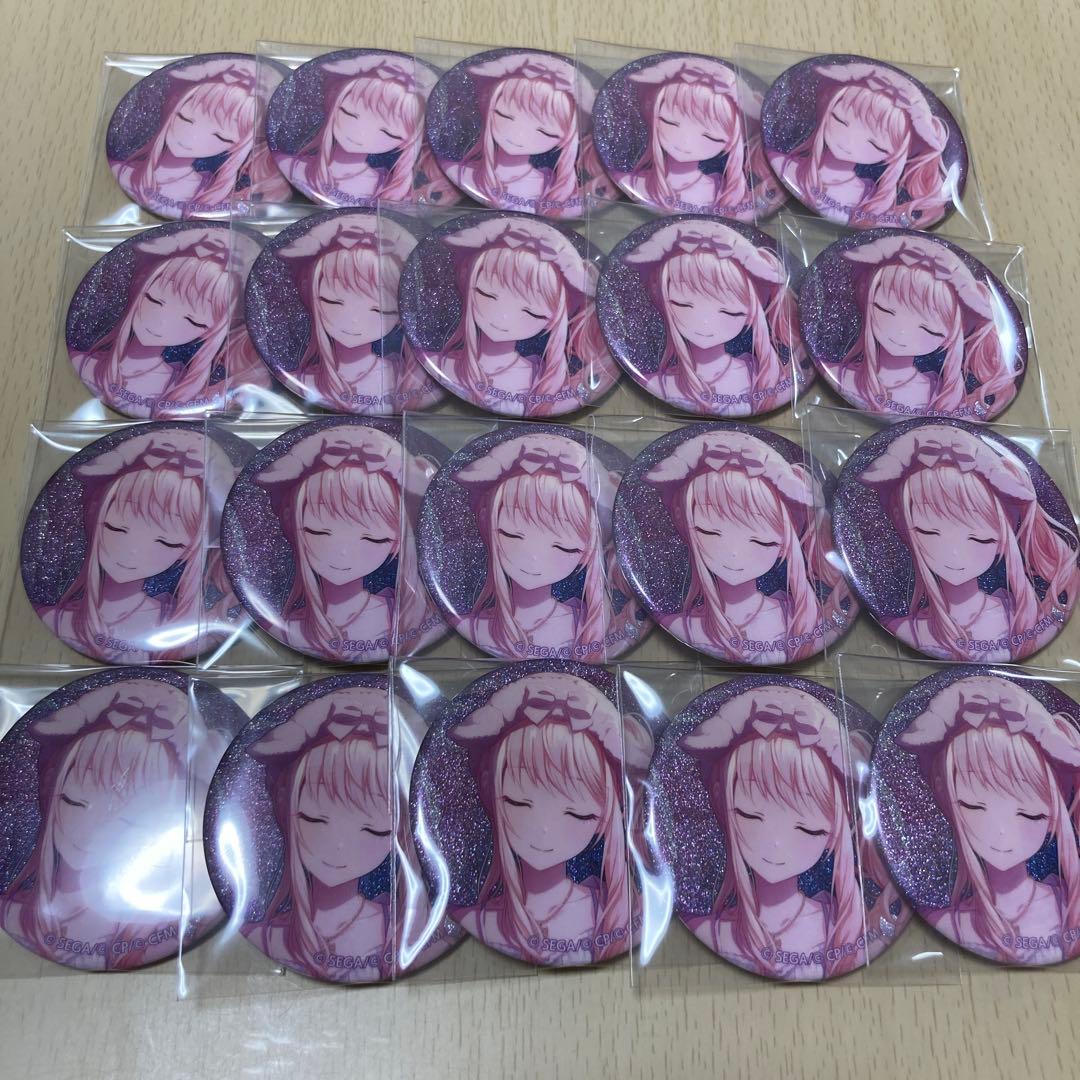 プロセカ 暁山瑞希 グリッター缶バッジ 22c リボン パジャマ 20点セット