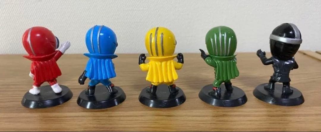 特撮ヒーローズ　ゴレンジャー　合計5体（バラ売り不可）