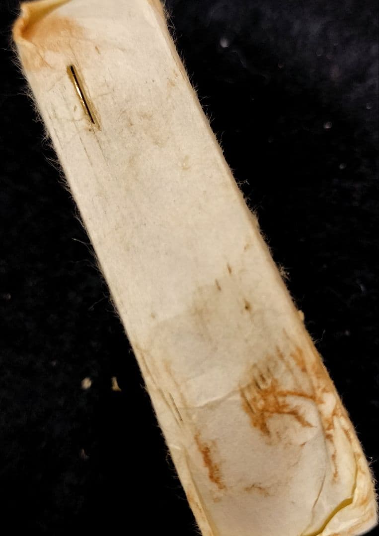 J*R様 保字中判百両包金目方約493.8g 古銭小判天保五両判刻印江戸時代