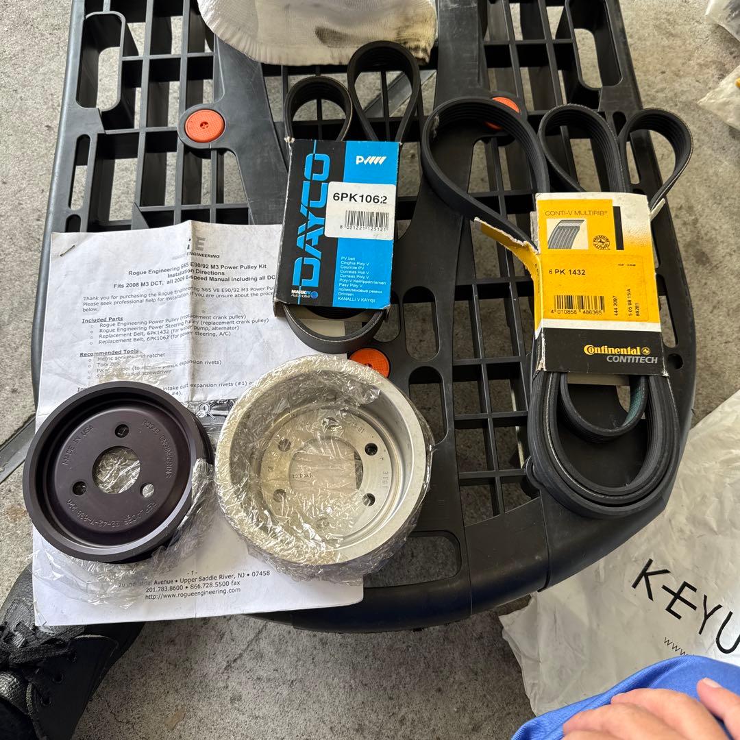 BMW S65 E90 E92 M3 パワープーリーキット