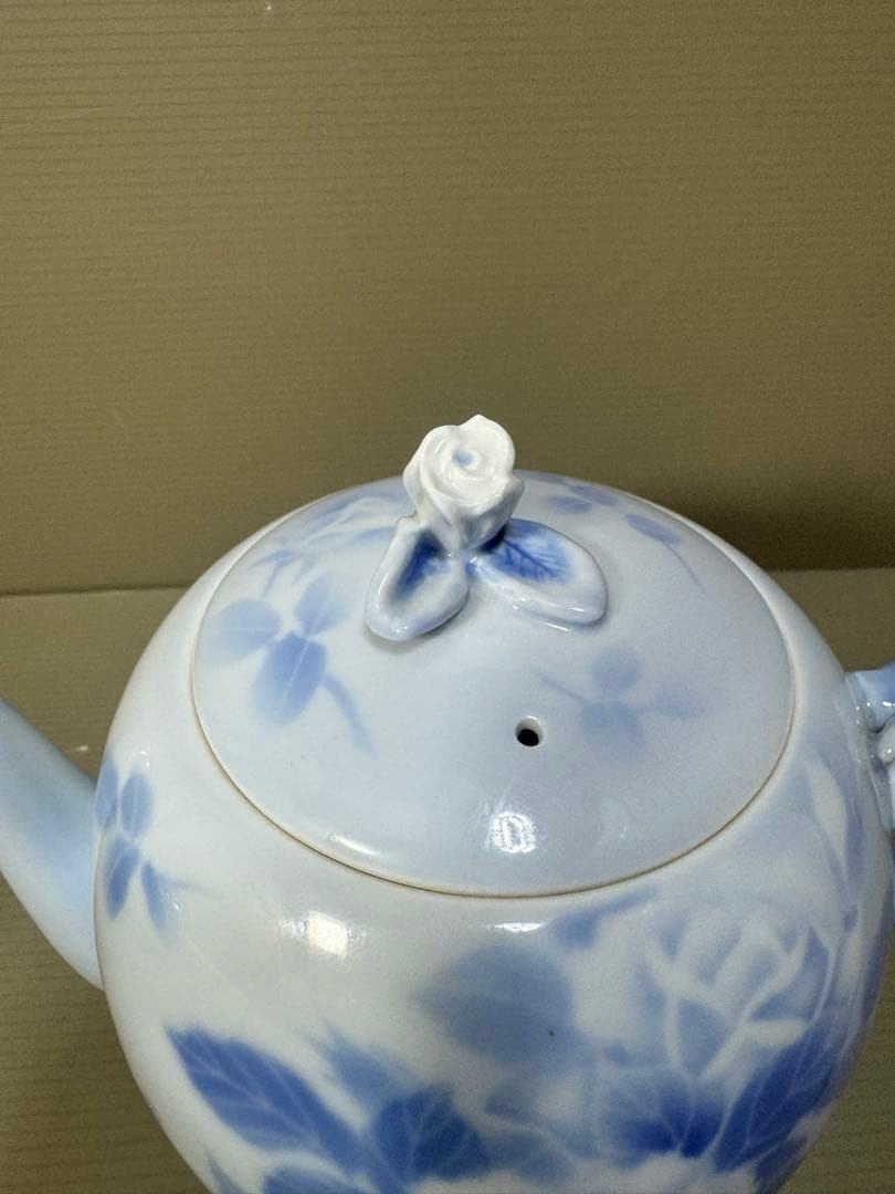 2289 希少　深川製磁　ティーポット1客　シュガーポット1客