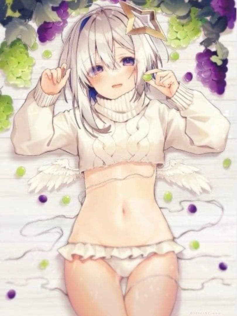 天音かなた　B2タペストリー　おしおしお　ホロライブ　hololive ぶどう