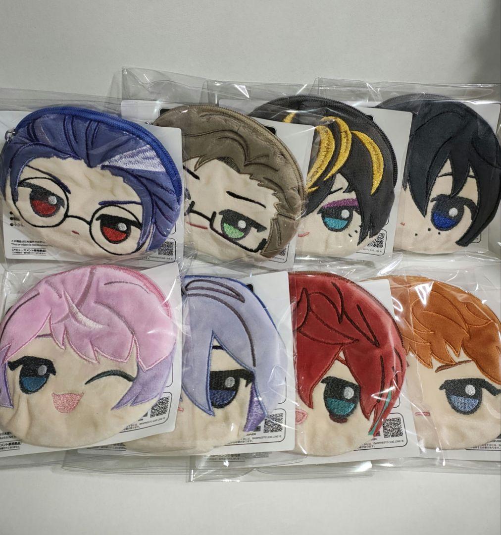 ヒプノシスマイク ちびぐるみ カラビナ付きフェイスポーチ 8点