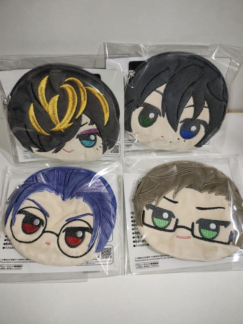 ヒプノシスマイク ちびぐるみ カラビナ付きフェイスポーチ 8点