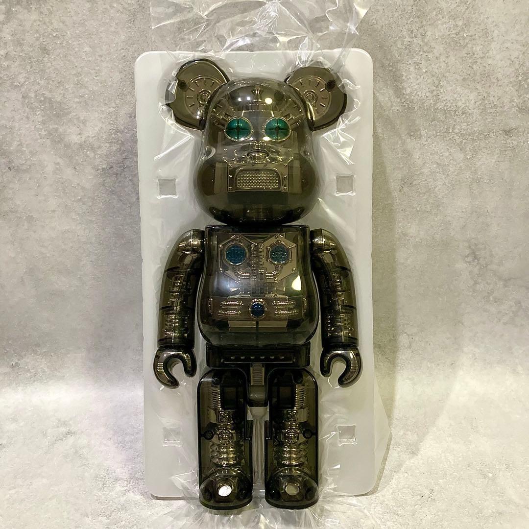新品正規品 BE@RBRICK HxS 400% CLEAR BLACK