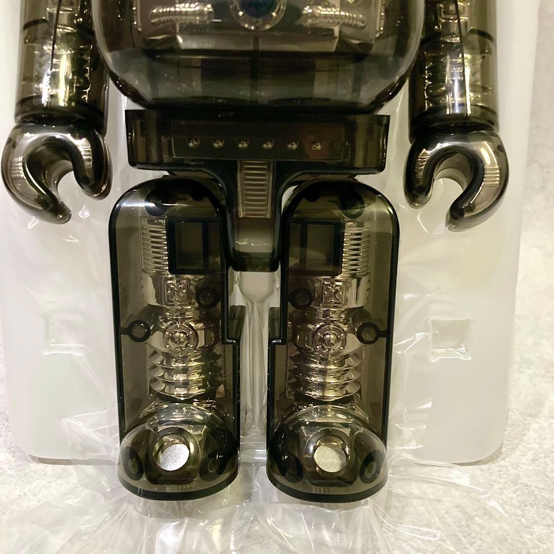 新品正規品 BE@RBRICK HxS 400% CLEAR BLACK