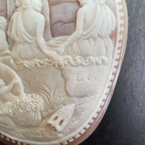 イタリア製 シェルカメオ ルース