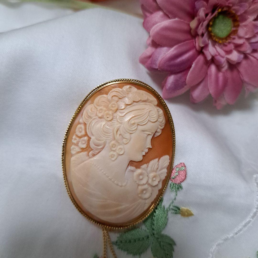 カメオペンダント&ブローチ