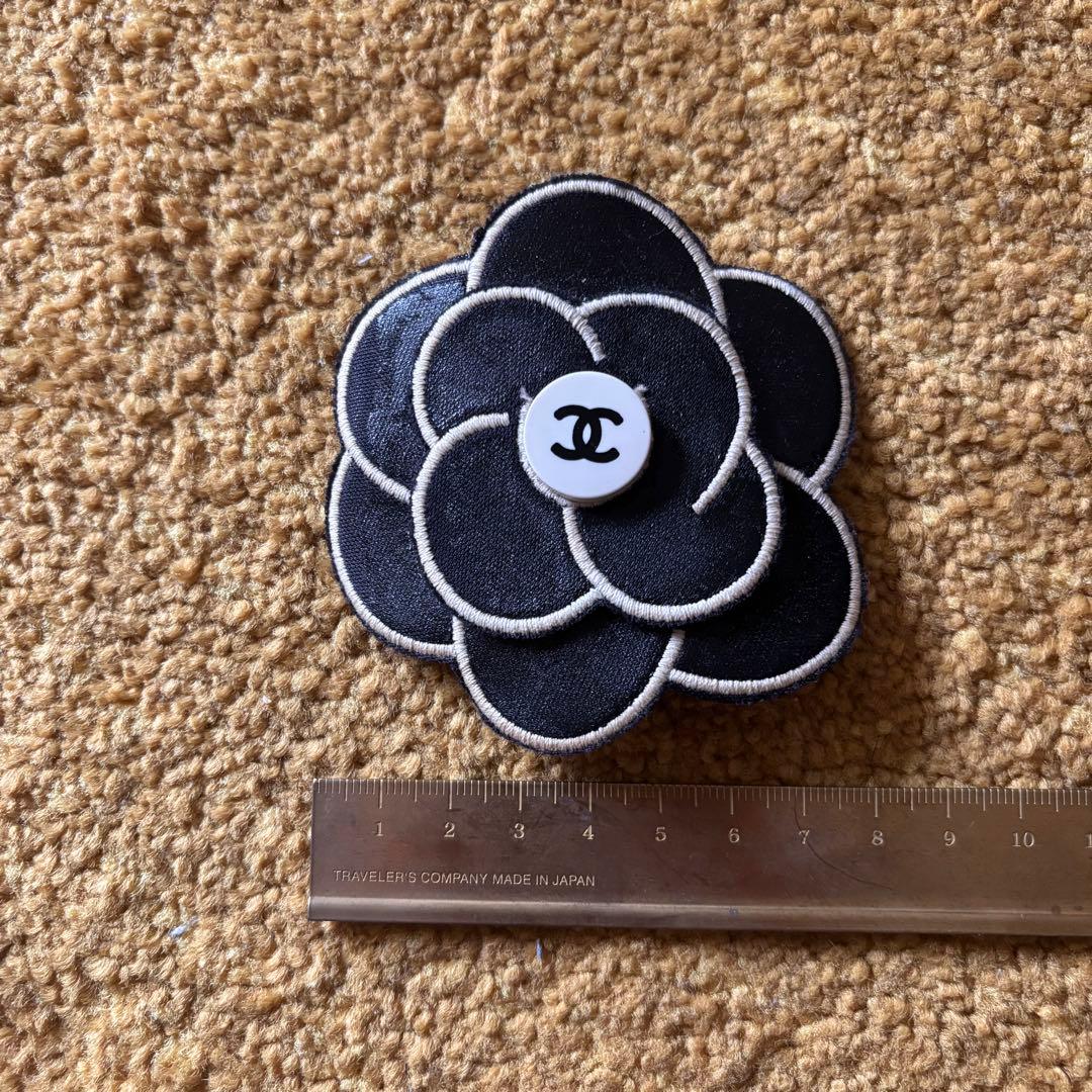 CHANEL シャネル カメリア ブローチ ココマーク ロゴ ヴィンテージ