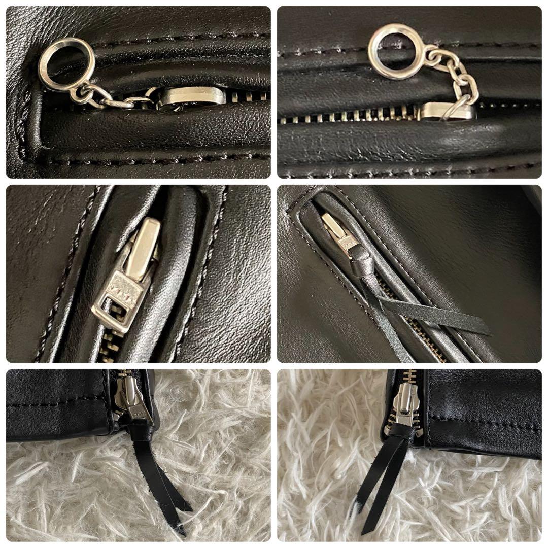 【極美品】カドヤ　シングルライダース　ライナー着脱2way M ブラック