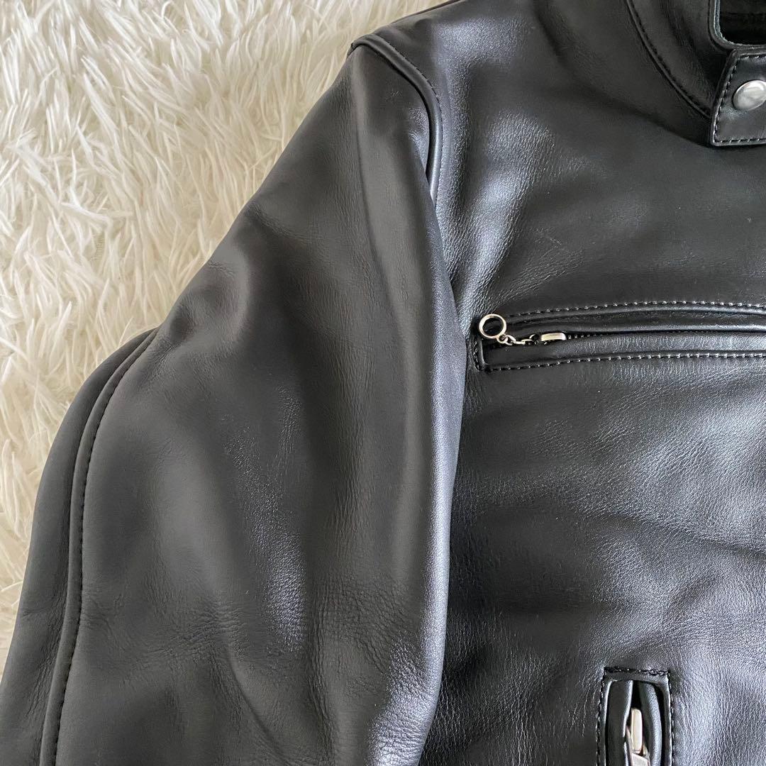 【極美品】カドヤ　シングルライダース　ライナー着脱2way M ブラック