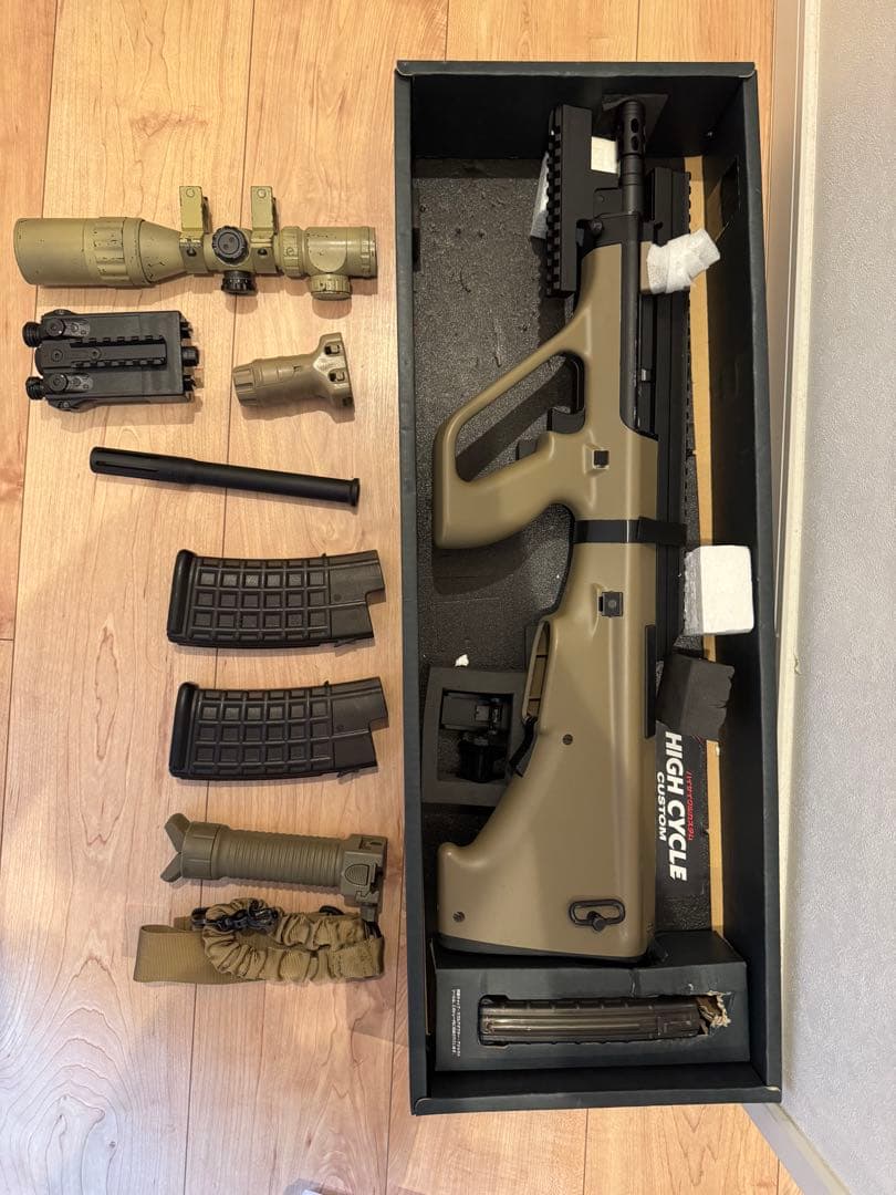 マルイ STEYR AUG HC TAN +α