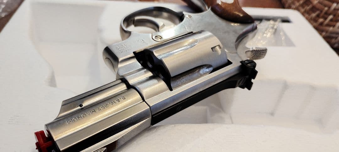 タナカ　S&W　M66　2.5インチ　ステンレス　ジュピターフィニッシュ　ガス銃