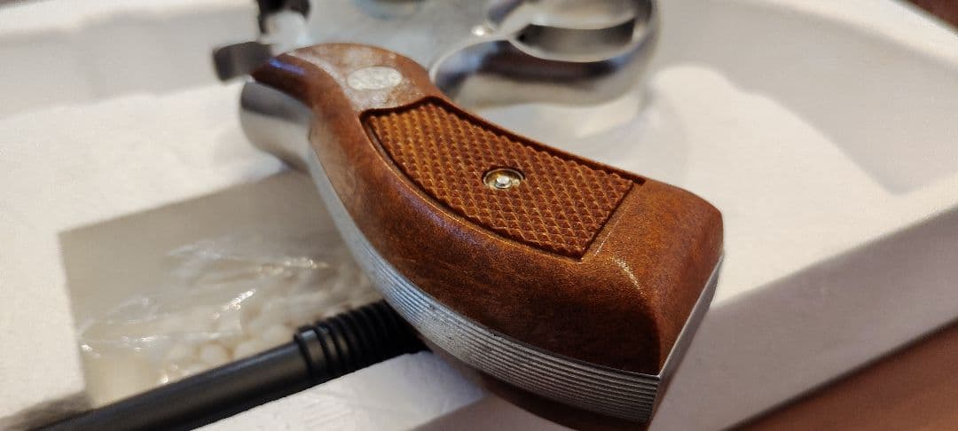 タナカ　S&W　M66　2.5インチ　ステンレス　ジュピターフィニッシュ　ガス銃