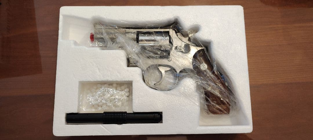 タナカ　S&W　M66　2.5インチ　ステンレス　ジュピターフィニッシュ　ガス銃