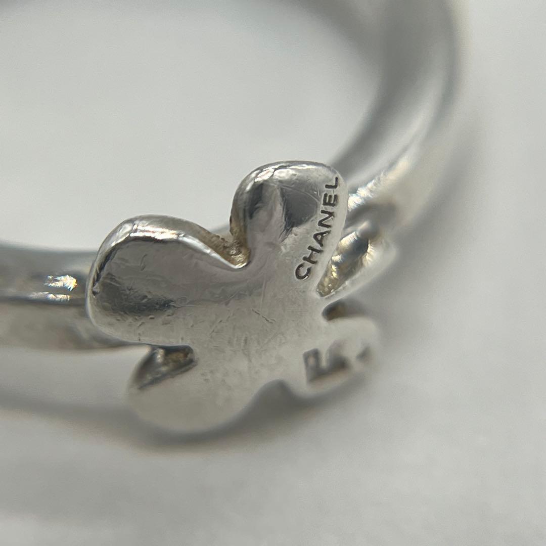 シャネル CHANEL クローバー リング 10号 SV925 ヴィンテージ