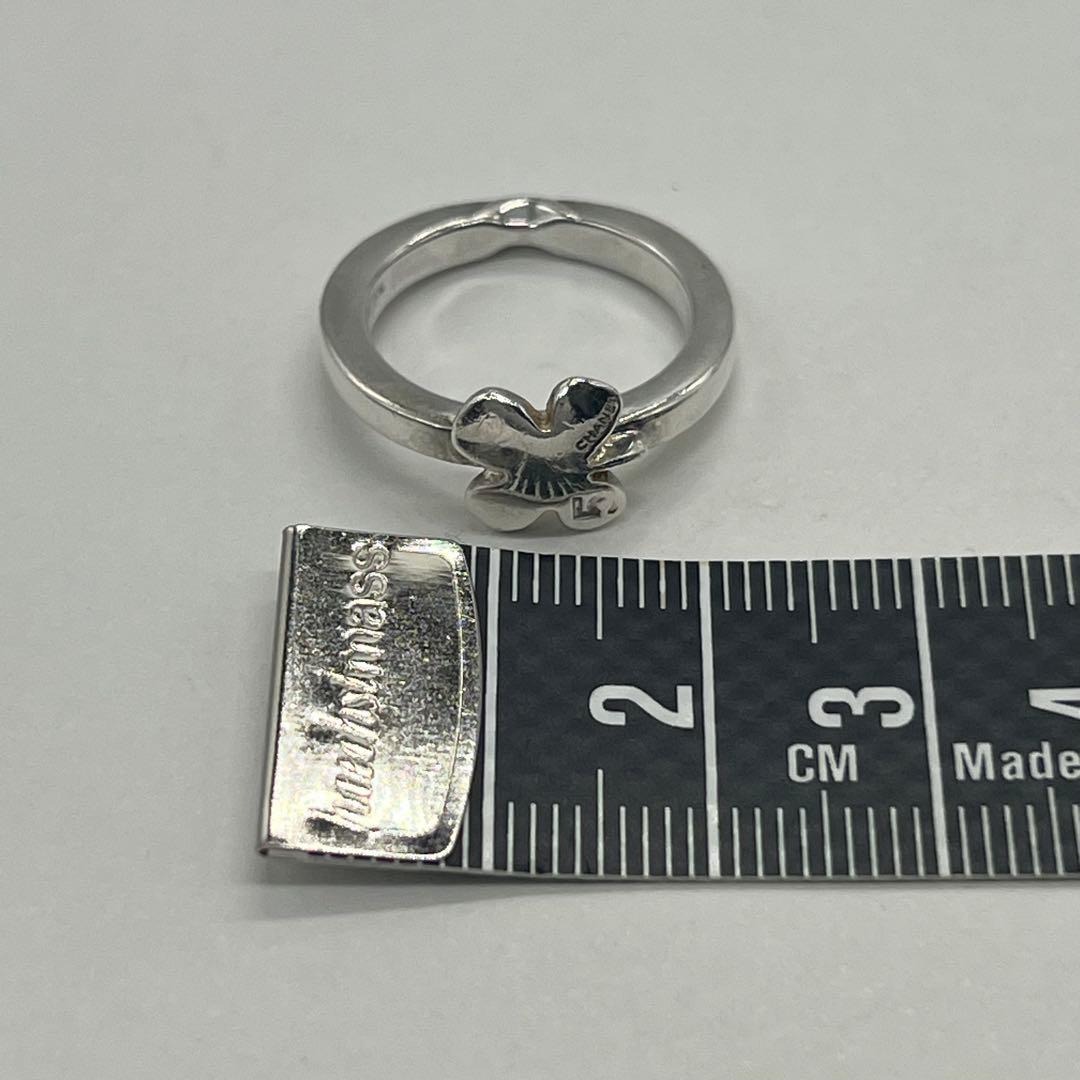 シャネル CHANEL クローバー リング 10号 SV925 ヴィンテージ
