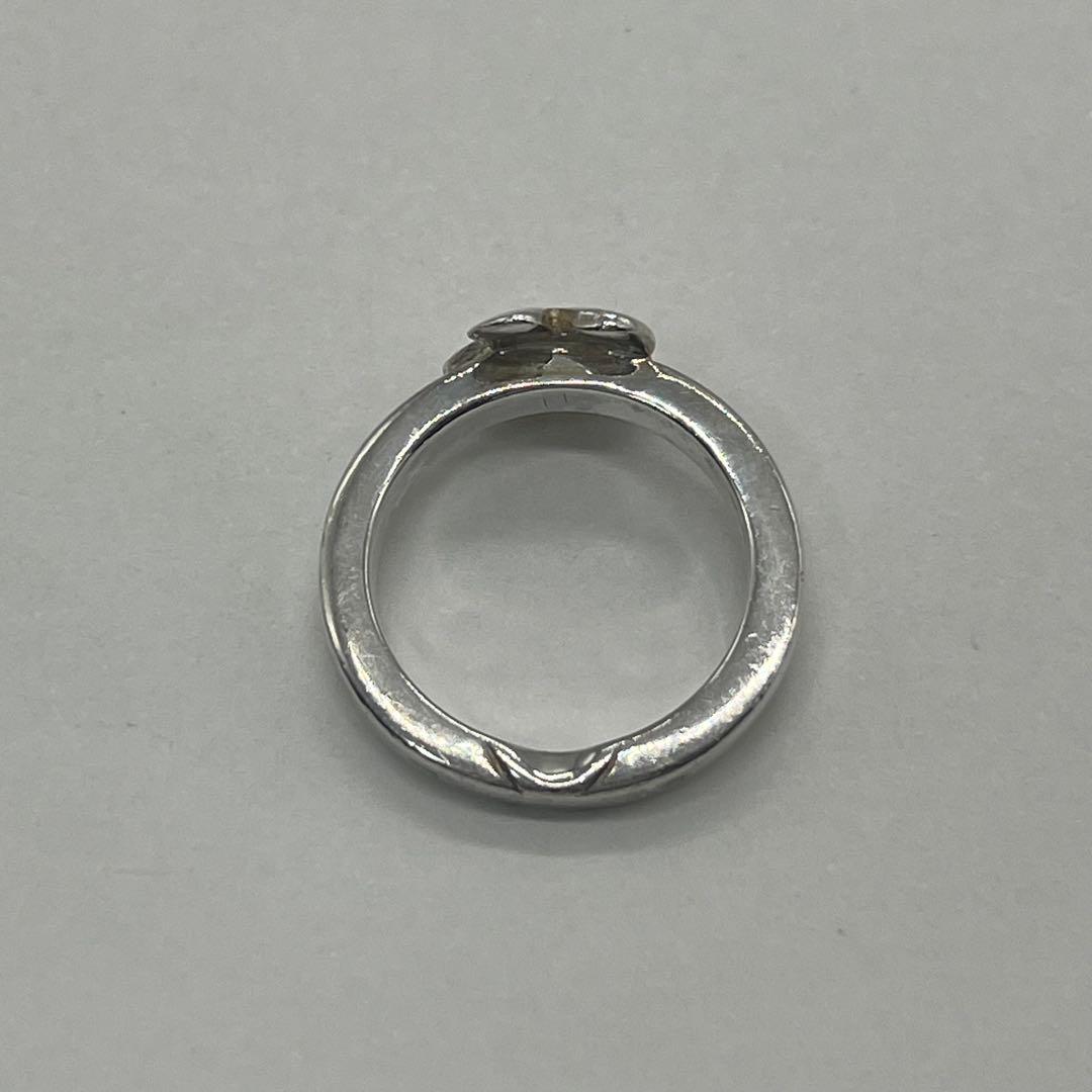 シャネル CHANEL クローバー リング 10号 SV925 ヴィンテージ