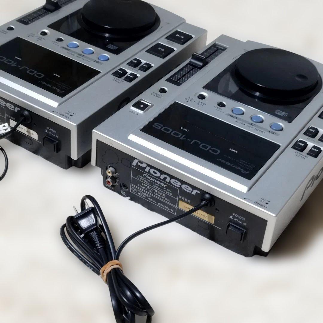Pioneer CDJ-100S 2台セット 通電確認OK DJ機材