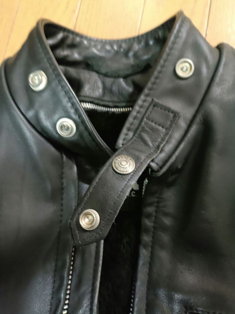 ショット Schott シングルライダース 641 サイズ36　ブラック