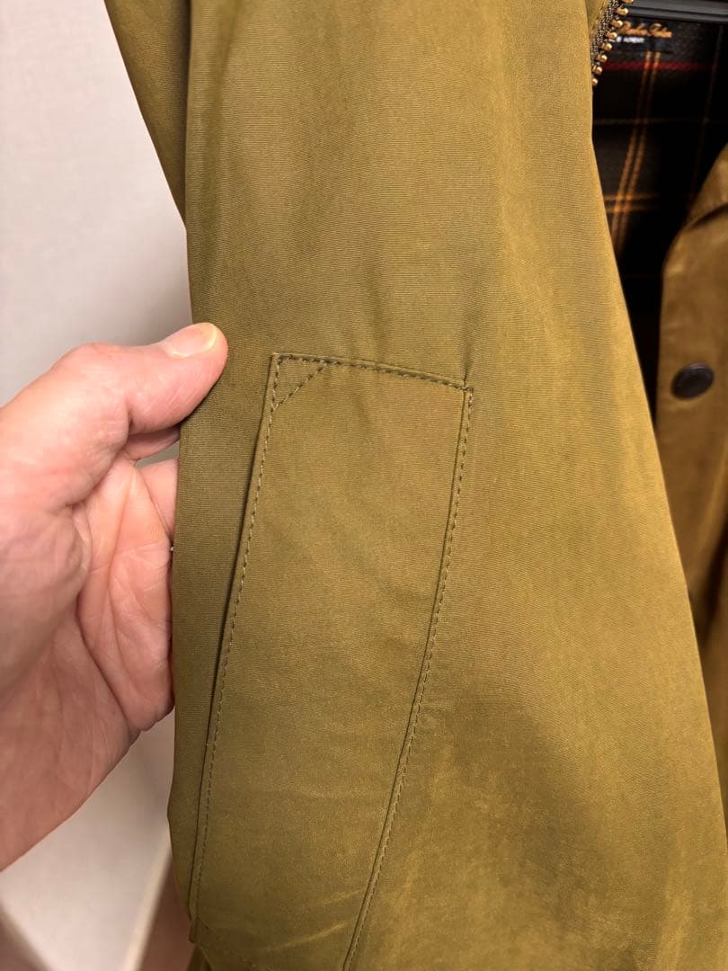 Barbour BEDALE SL ピーチスキン