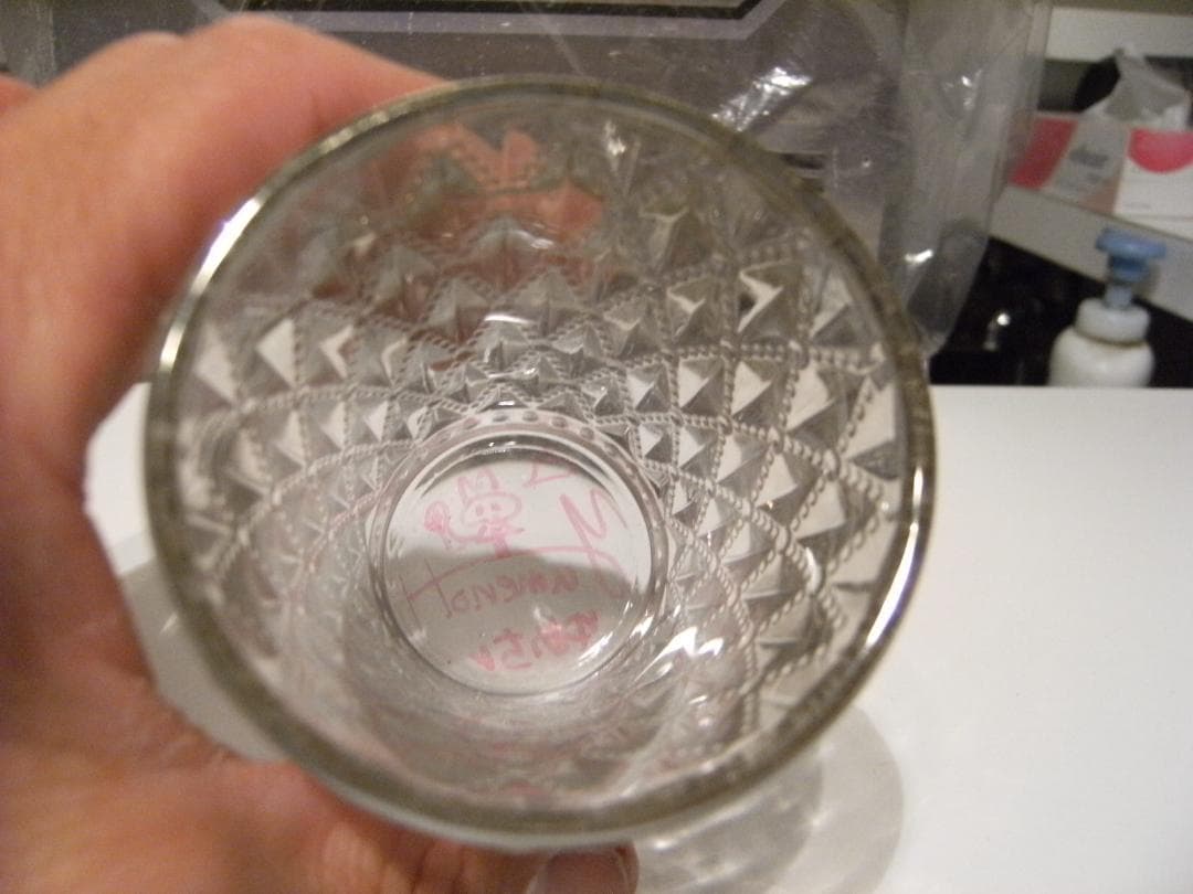 Palette Parade パレットパレード 比嘉ゆめの 直筆サイン グラス