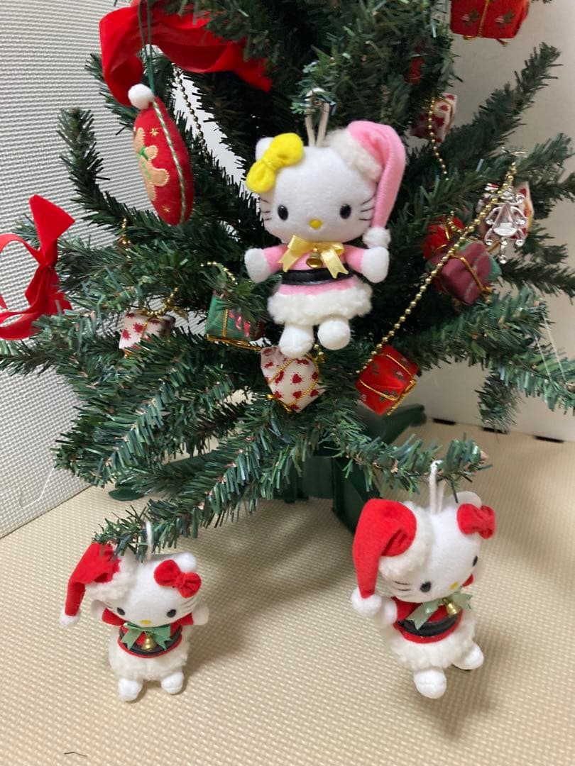 平成サンリオ ハローキティクリスマスツリー！激レアビンテージ、y2k 平成キティ
