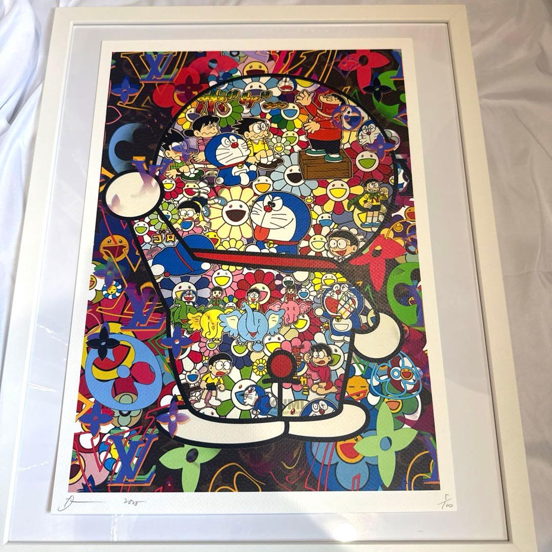 DEATH NYC 現代アートポスター　世界100枚限定　村上隆　ドラえもん