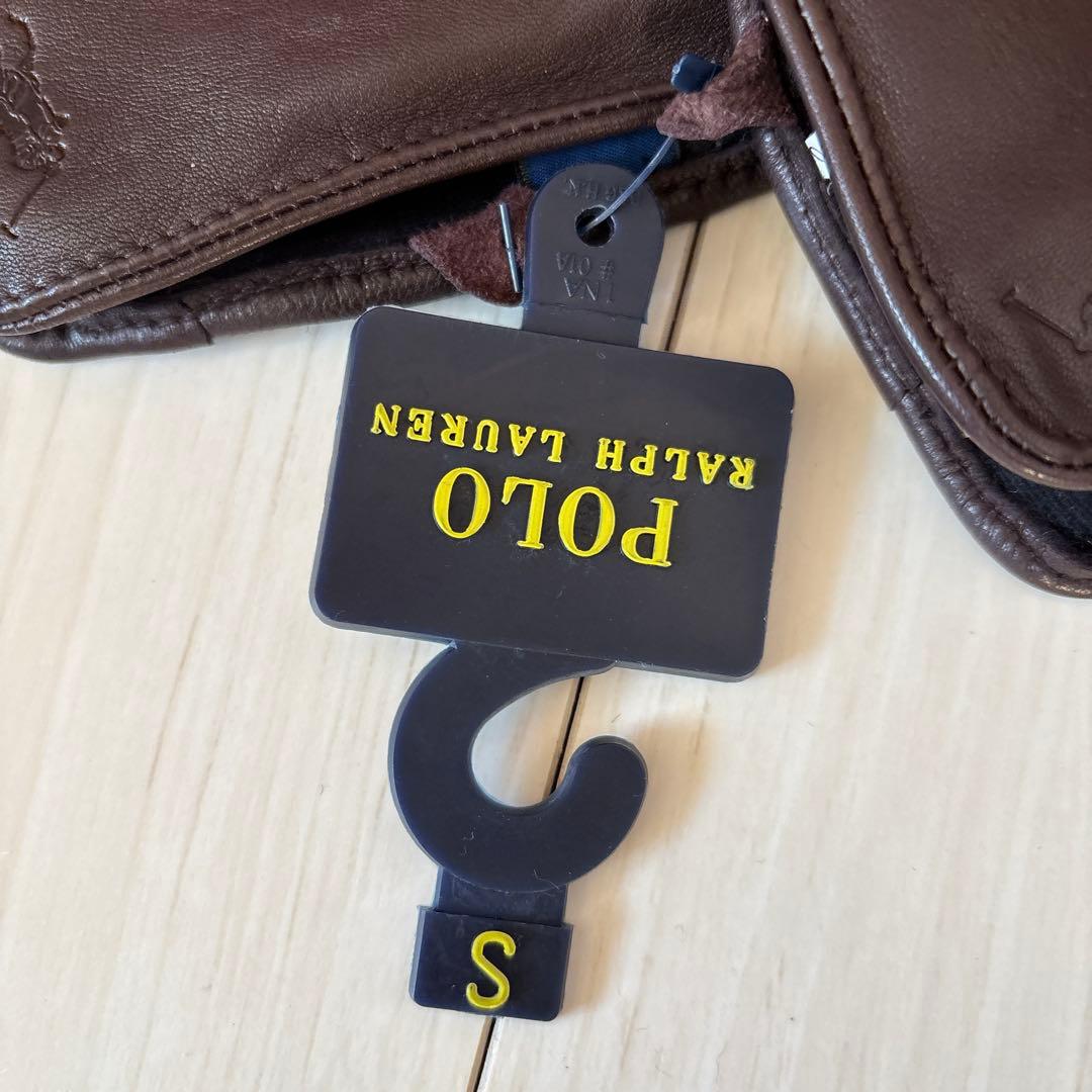 Polo Ralph Lauren ブラウン手袋 新品タグ付き