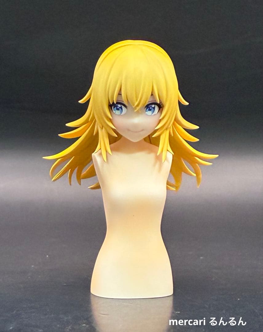 ドレスアップアップボディM＋姫カットポニーテール+ウルフレイヤーカット塗装完成品