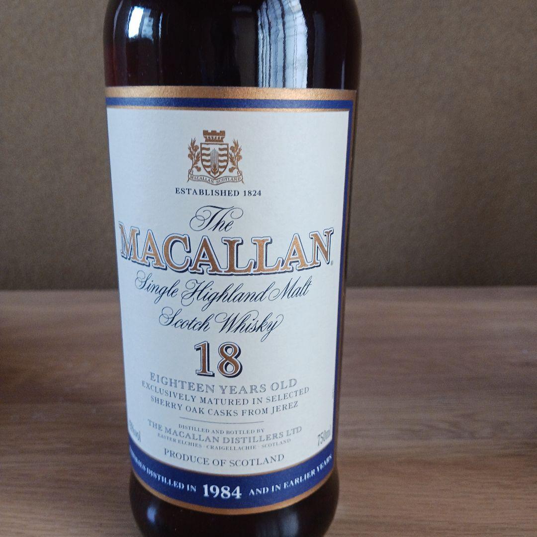 ザマッカラン18年　1984年