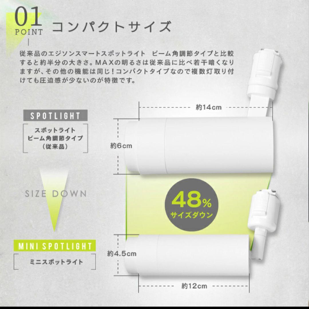 ダクトレール用 エジソンスマートスポットライト