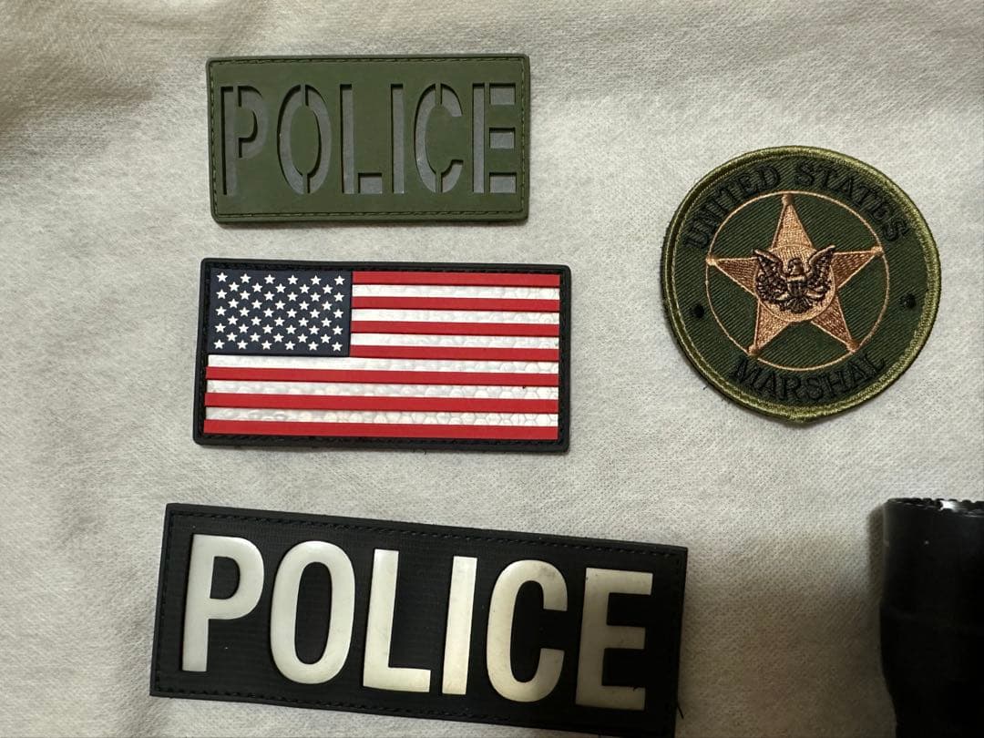 LE装備　パッチセット　sure fireのライト付き