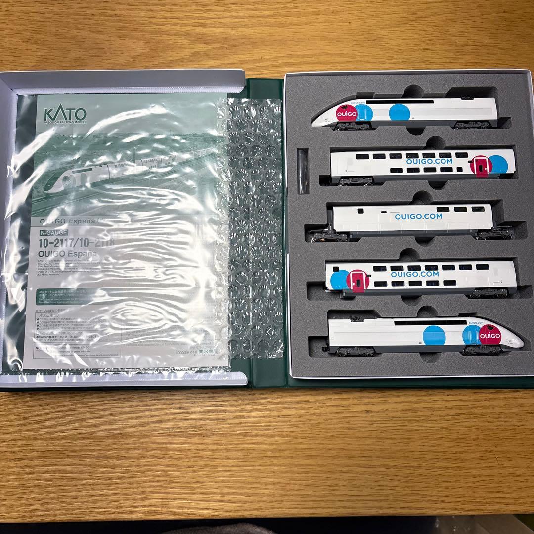 未使用品KATO10-2117.2118 OUIGO España 10両セット
