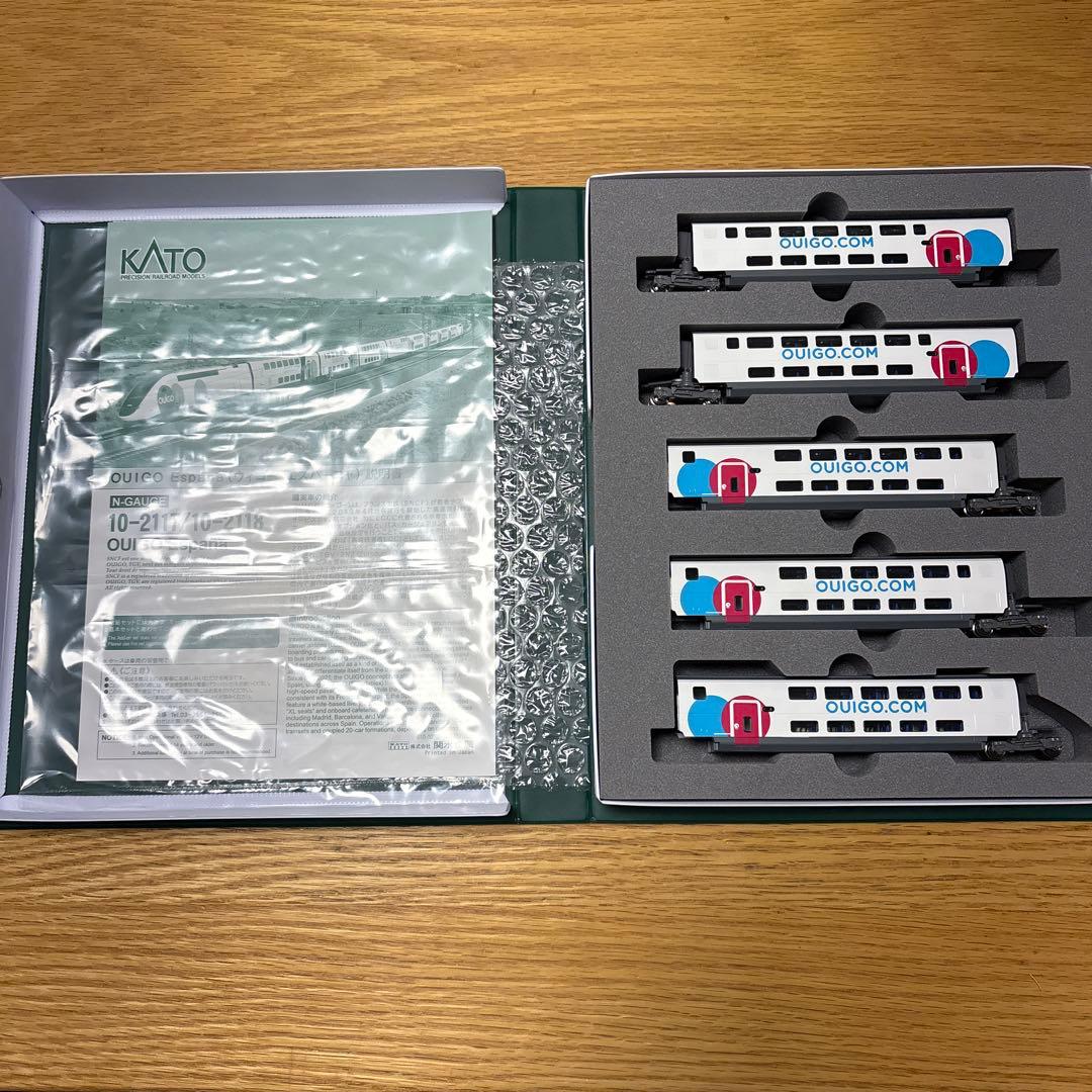 未使用品KATO10-2117.2118 OUIGO España 10両セット
