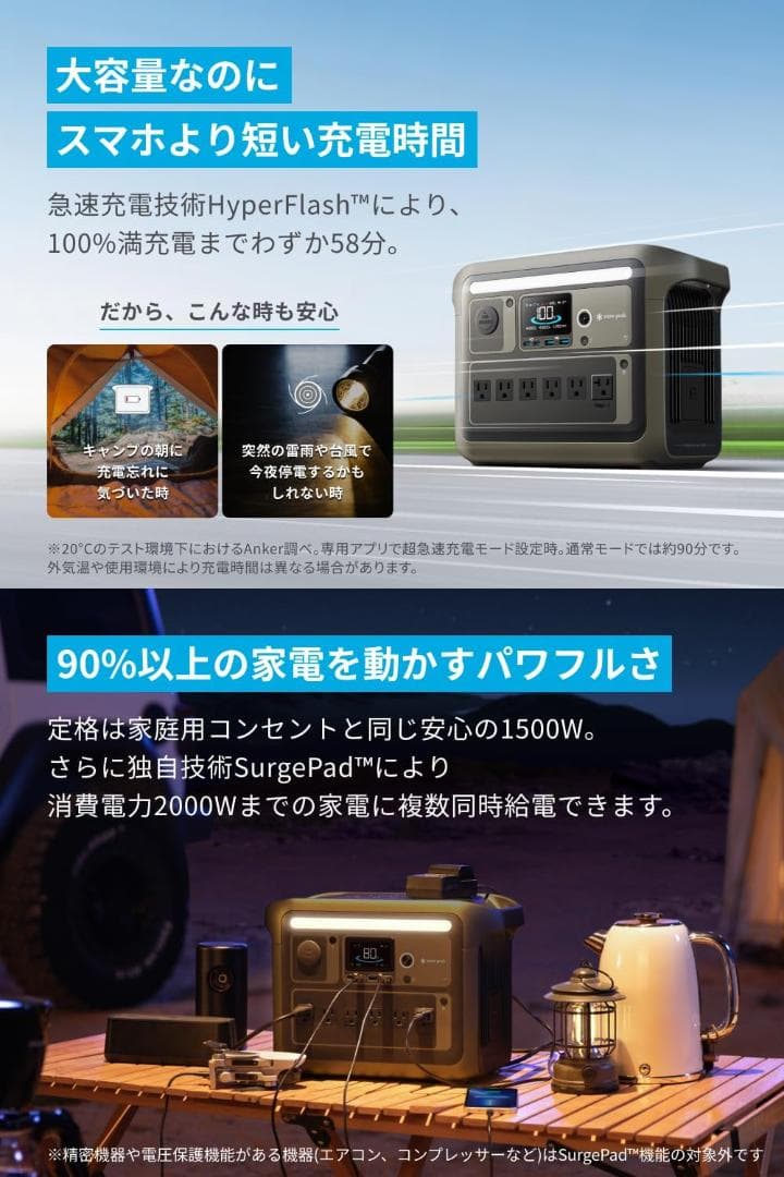 Portable Power Station 1000 ポータブル電源 1056