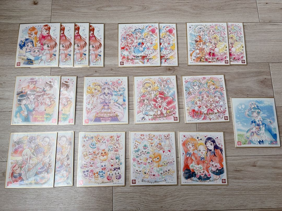 【新品】プリキュア 色紙ART-20周年special-3 バラ売り可