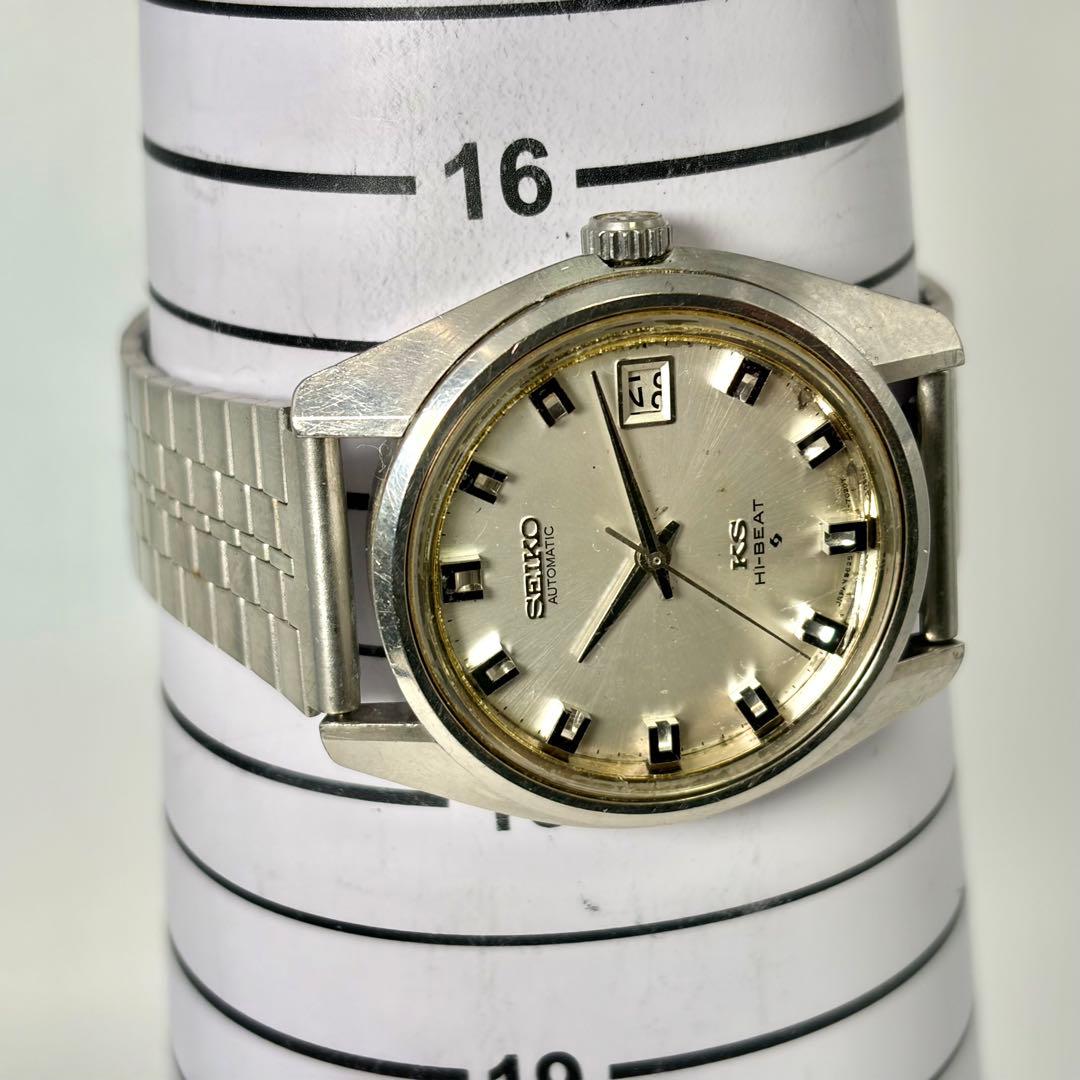 【希少/稼働品】キングセイコー 5625-7000 ハイビート デイト 腕時計