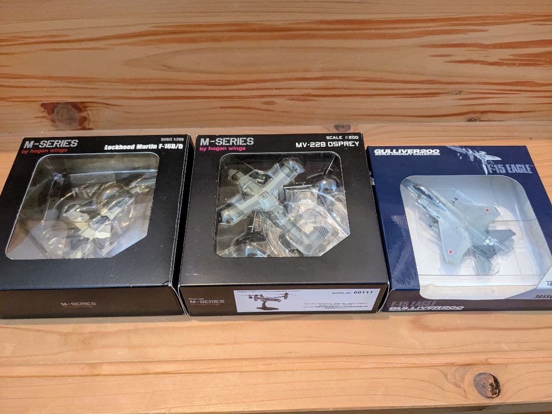 F-15 F-16 オスプレイ F16 F15　1/200　F22 F35