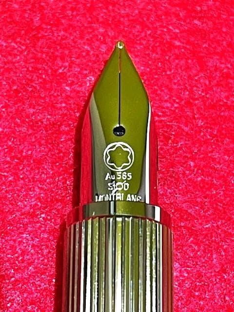 ほぼ未使用 モンブラン スターウォーカー プレシャスレジン F 万年筆 即送