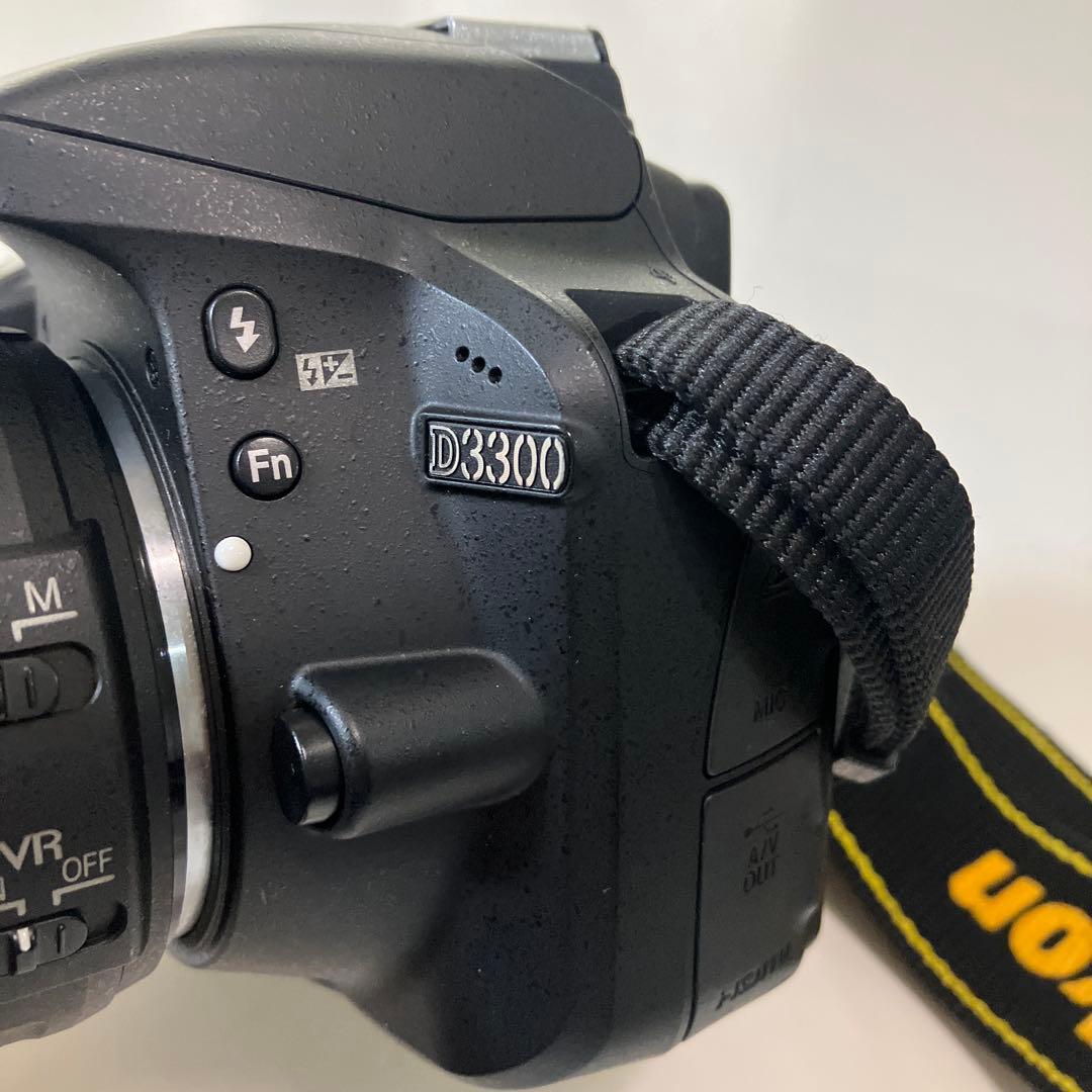 Nikon D3300ダブルズームキット一眼レフ　三脚　ワイヤレスアダプターあり