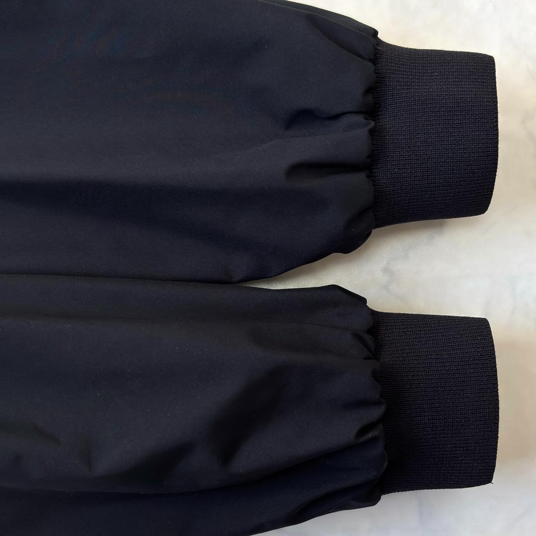 ヘルノ ラミナー ゴア Gore ロゴ ジップアップブルゾン 黒 46 tv1