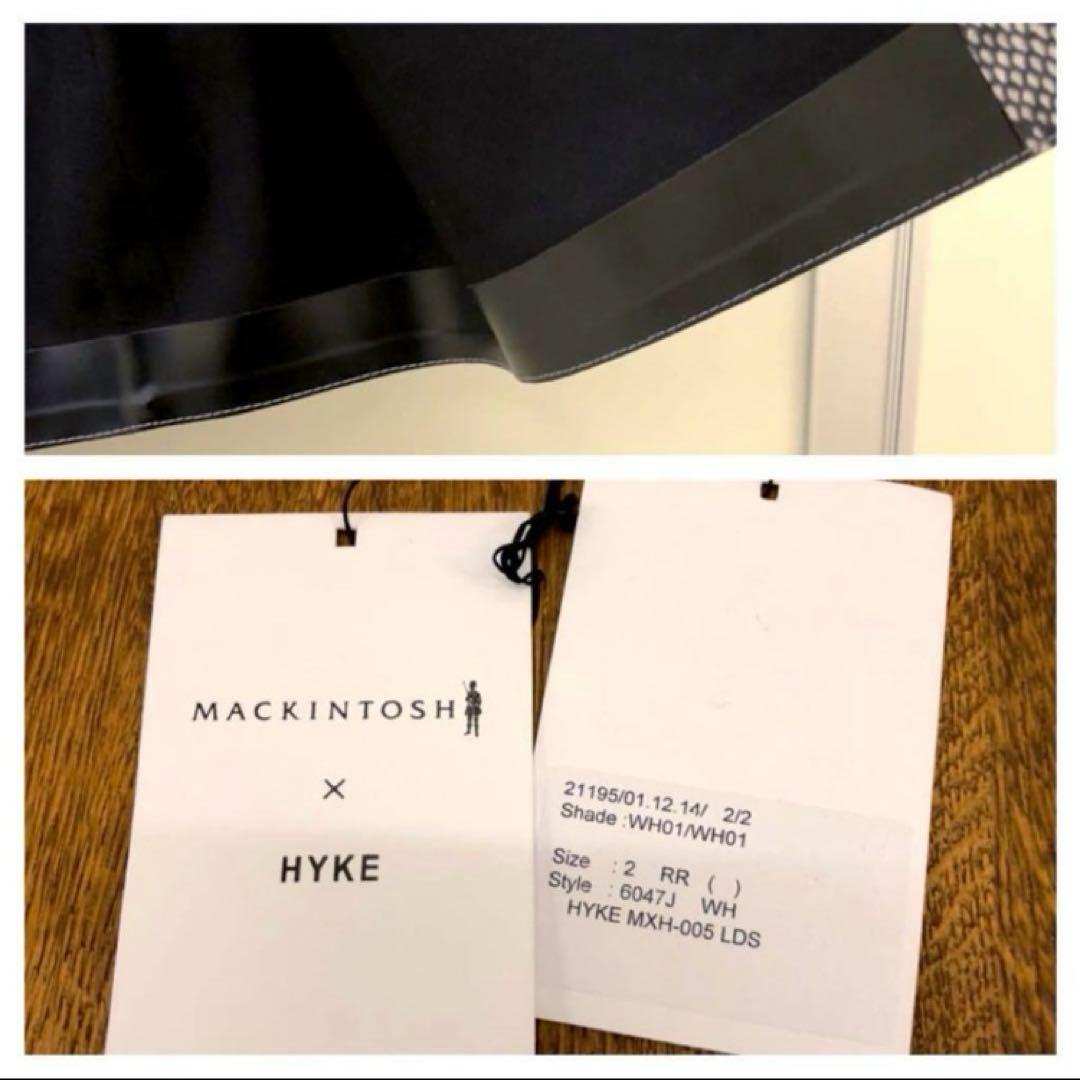 【MACKINTOSH×HYKE】パイソン柄 チェスター コート