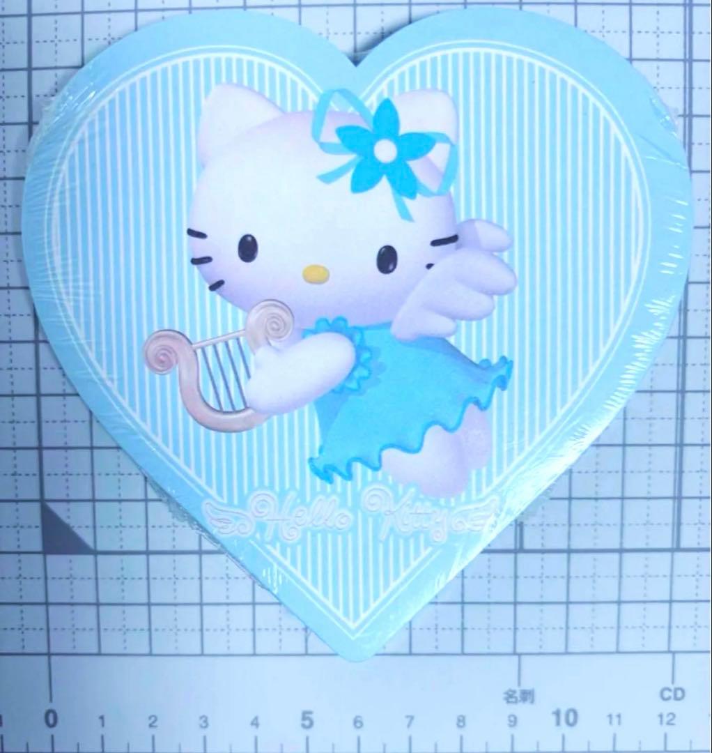 海外限定　エンジェル　ハローキティ　天使　ダイカットメモ　サンリオ　平成レトロ