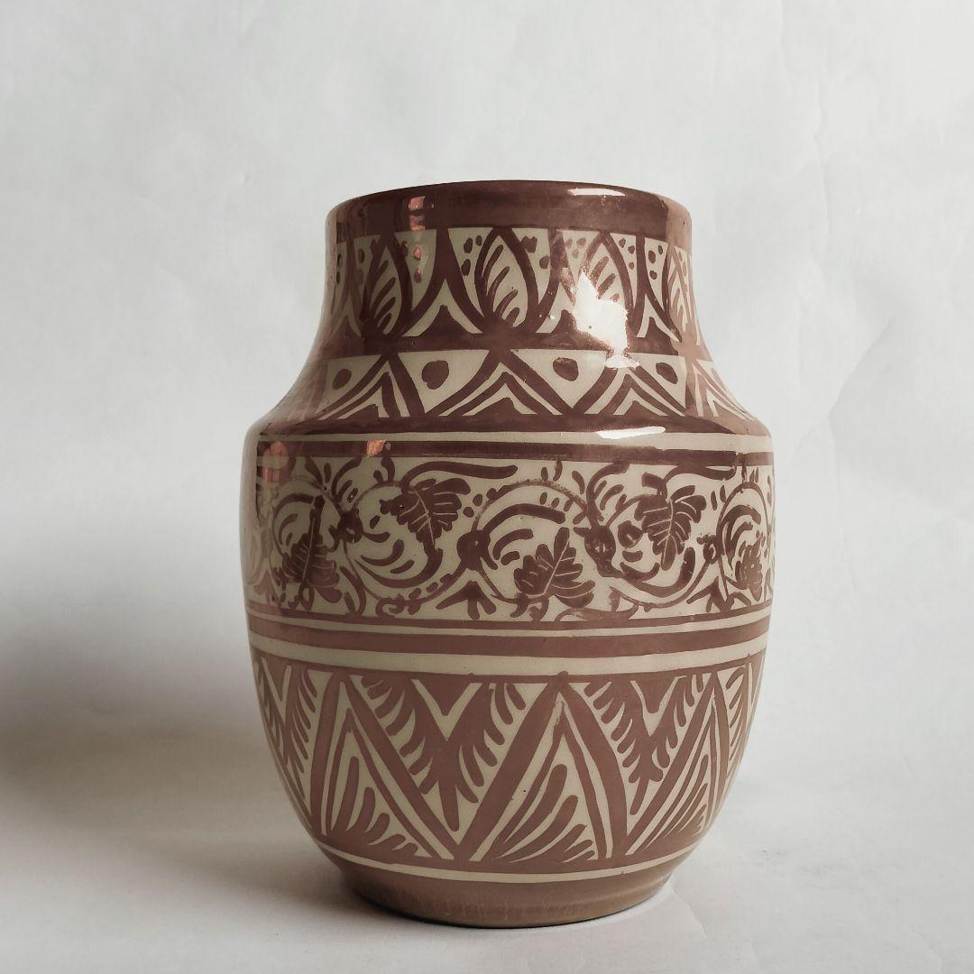 ★ラスター彩 壺 スペイン バレンシア マニセス ヒメノリオス窯★