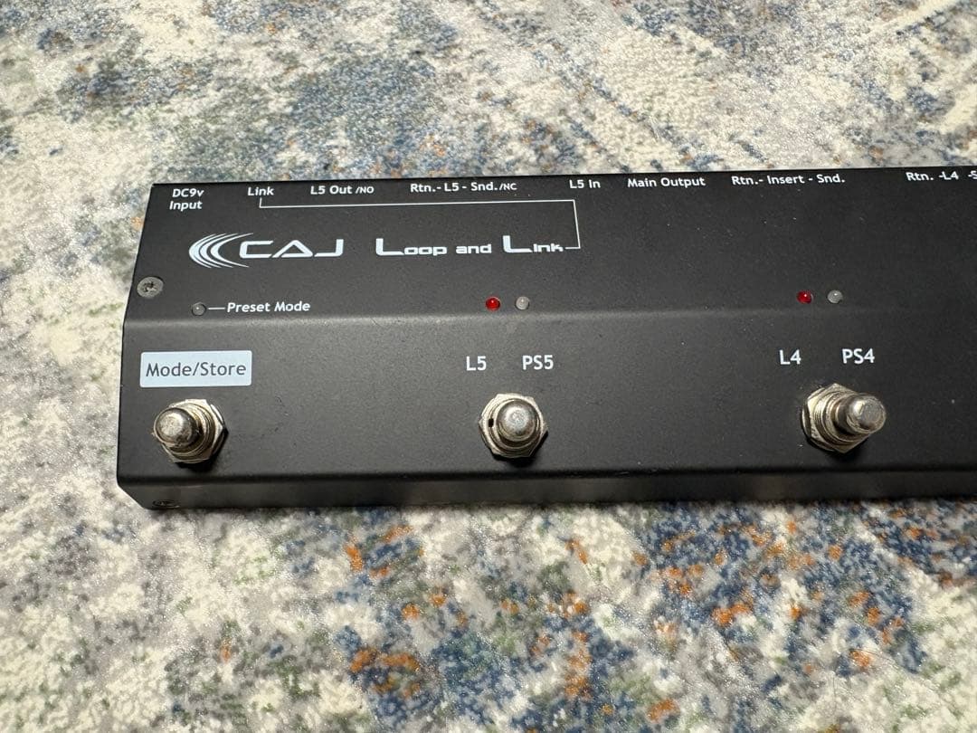CAJ / Loop Pedal L1 / 5スイッチャー　中古