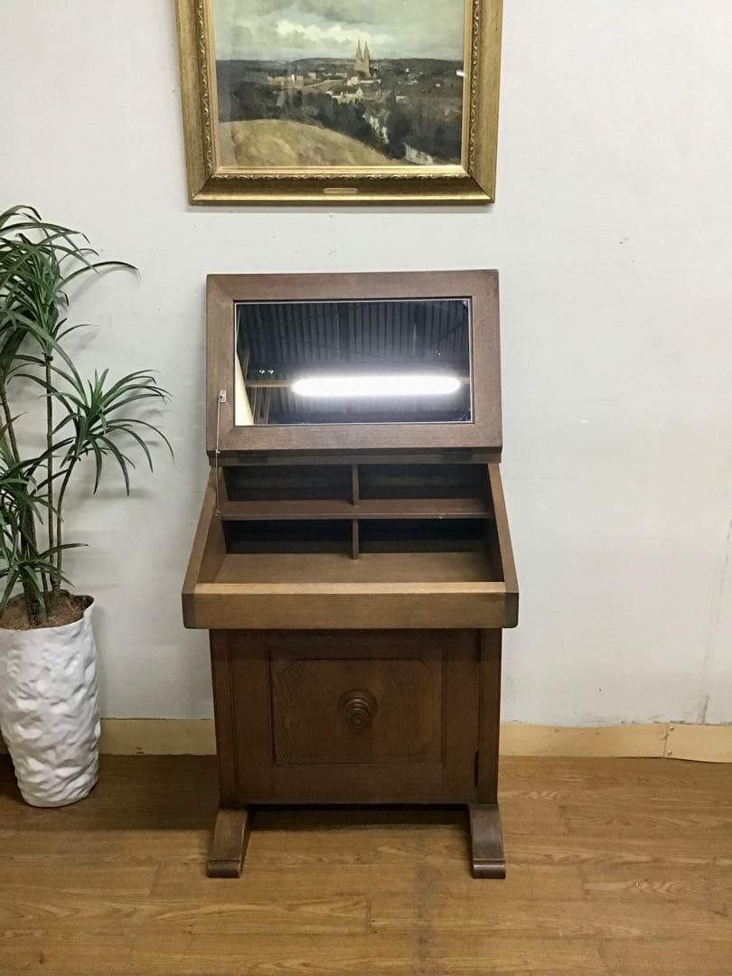 管80☆イギリス製☆英国☆アンティーク☆ダベンポートデスク