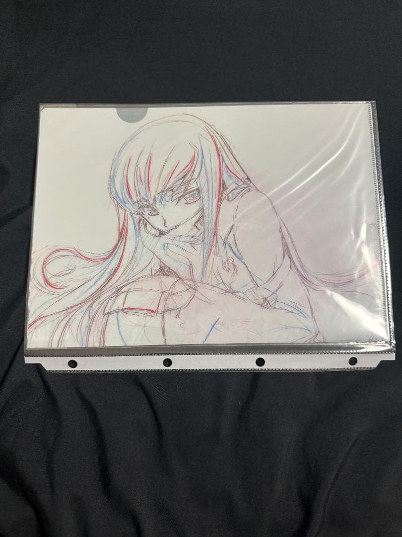 コードギアス 反逆のルルーシュ クリアファイル 原画 C.C.