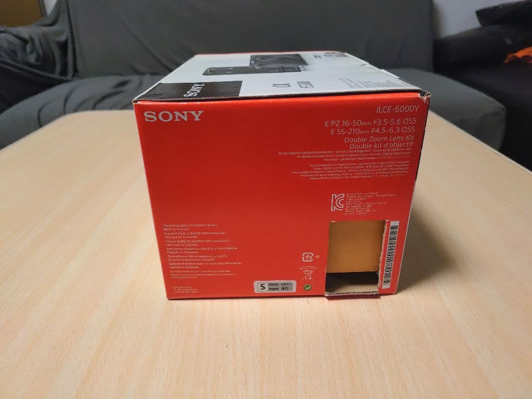 SONY α6000 ミラーレス一眼 シルバー